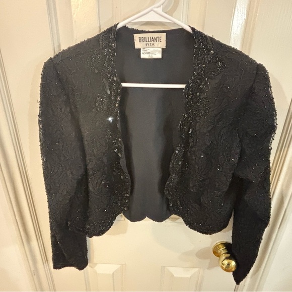 American Vintage Black Sequin Blazer - Picture 11 of 11